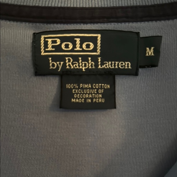Ralph Lauren Blue Zip Up Sweater with Classic Style - Picture 2 of 9